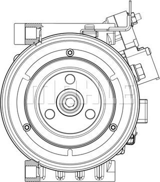 MAHLE ACP 635 000P - Kompressori, ilmastointilaite inparts.fi