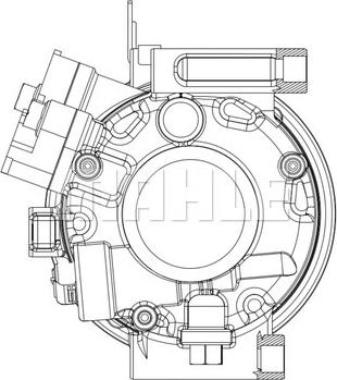 MAHLE ACP 630 000P - Kompressori, ilmastointilaite inparts.fi