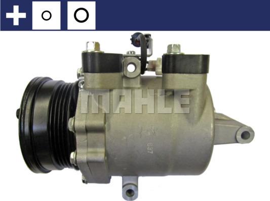 MAHLE ACP 812 000S - Kompressori, ilmastointilaite inparts.fi