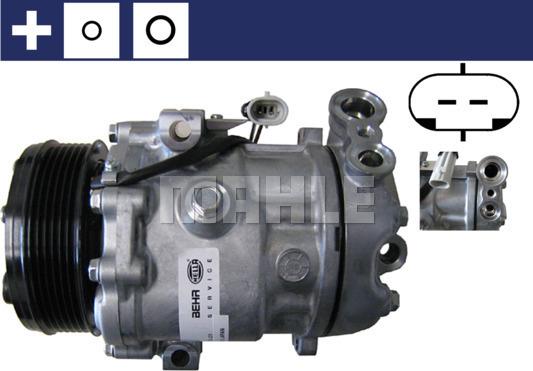 MAHLE ACP 83 000S - Kompressori, ilmastointilaite inparts.fi