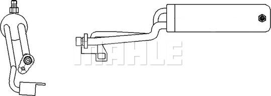 MAHLE AD 69 000S - Kuivain, ilmastointilaite inparts.fi