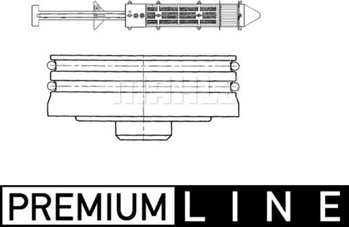 MAHLE AD 190 000P - Kuivain, ilmastointilaite inparts.fi