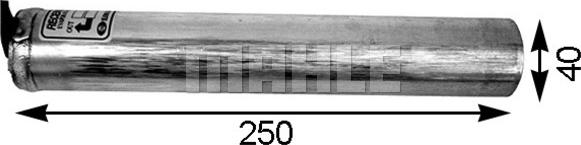 MAHLE AD 182 000S - Kuivain, ilmastointilaite inparts.fi