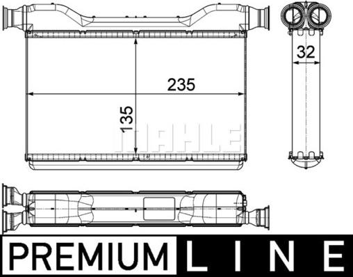 MAHLE AH 189 000P - Lämmityslaitteen kenno inparts.fi