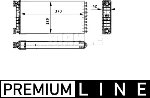 MAHLE AH 130 000P - Lämmityslaitteen kenno inparts.fi