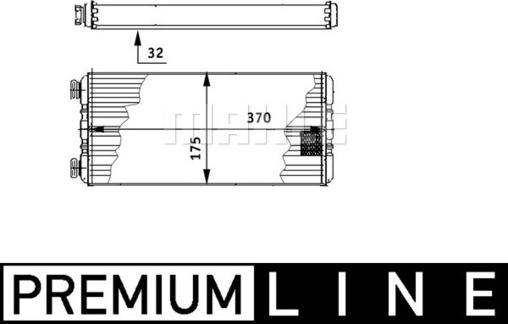 MAHLE AH 131 000P - Lämmityslaitteen kenno inparts.fi