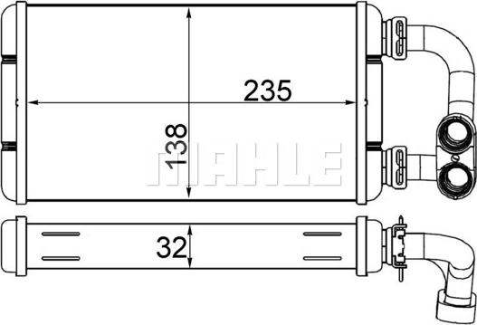 MAHLE AH 84 000S - Lämmityslaitteen kenno inparts.fi