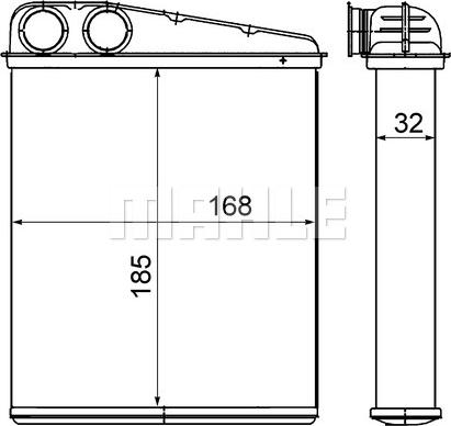 MAHLE AH 8 000S - Lämmityslaitteen kenno inparts.fi