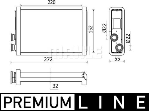 MAHLE AH 37 000P - Lämmityslaitteen kenno inparts.fi