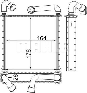 MAHLE AH 253 000S - Lämmityslaitteen kenno inparts.fi