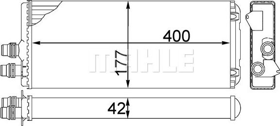 MAHLE AH 219 000S - Lämmityslaitteen kenno inparts.fi