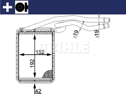 MAHLE AH 22 000S - Lämmityslaitteen kenno inparts.fi