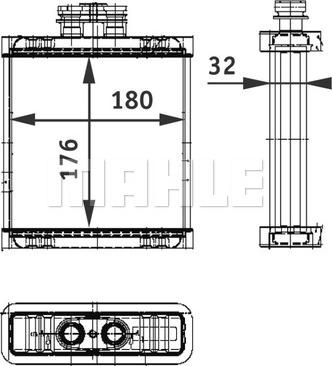 MAHLE AH 75 000P - Lämmityslaitteen kenno inparts.fi