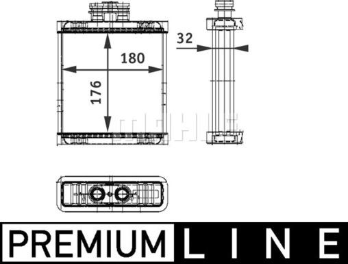 MAHLE AH 75 000P - Lämmityslaitteen kenno inparts.fi