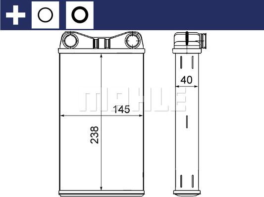 MAHLE AH 7 000S - Lämmityslaitteen kenno inparts.fi