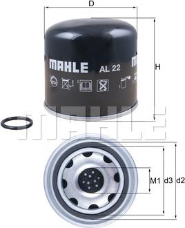 MAHLE AL 22 - Ilmankuivaus patruuna, paineilmalaite inparts.fi