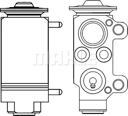 MAHLE AVE 56 000P - Paisuntaventtiili, ilmastointilaite inparts.fi