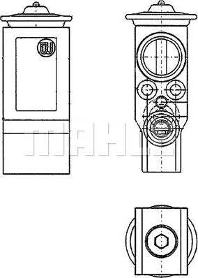 MAHLE AVE 61 000P - Paisuntaventtiili, ilmastointilaite inparts.fi