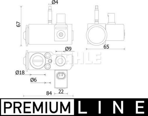 MAHLE AVE 144 000P - Paisuntaventtiili, ilmastointilaite inparts.fi