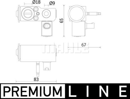 MAHLE AVE 141 000P - Paisuntaventtiili, ilmastointilaite inparts.fi