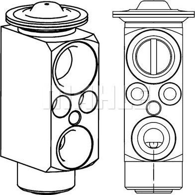 MAHLE AVE 81 000P - Paisuntaventtiili, ilmastointilaite inparts.fi