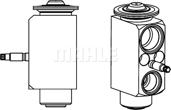 MAHLE AVE 74 000P - Paisuntaventtiili, ilmastointilaite inparts.fi