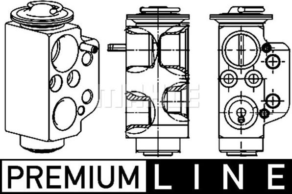 MAHLE AVE 71 000P - Paisuntaventtiili, ilmastointilaite inparts.fi