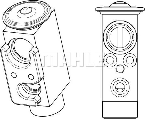 MAHLE AVE 72 000P - Paisuntaventtiili, ilmastointilaite inparts.fi