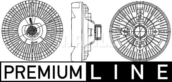 MAHLE CFC 202 000P - Kytkin, jäähdytystuuletin inparts.fi