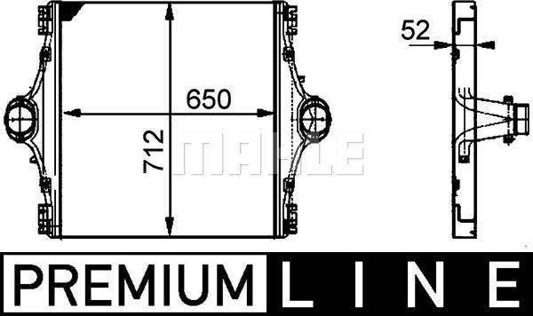 MAHLE CI 99 000P - Välijäähdytin inparts.fi