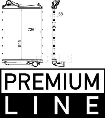 MAHLE CI 453 000P - Välijäähdytin inparts.fi