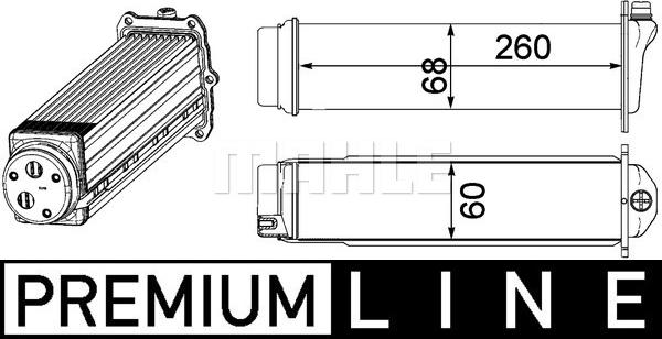 MAHLE CI 481 000P - Välijäähdytin inparts.fi