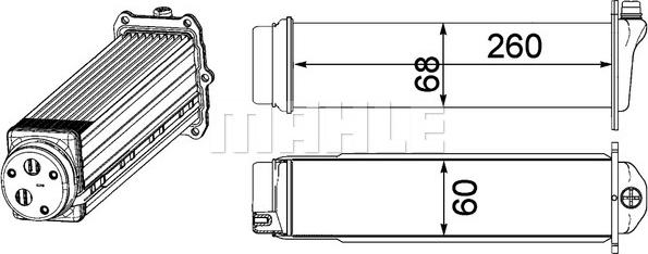 MAHLE CI 481 000P - Välijäähdytin inparts.fi