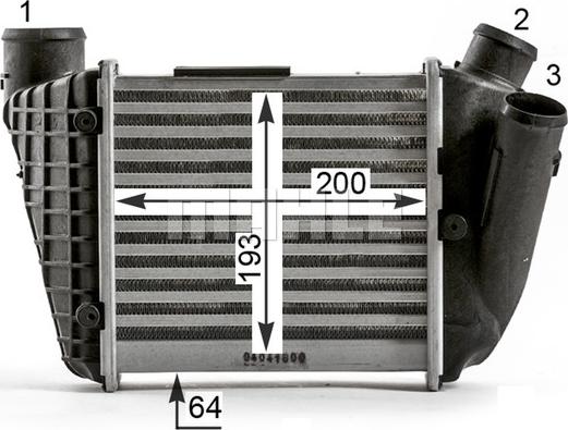 MAHLE CI 429 000P - Välijäähdytin inparts.fi