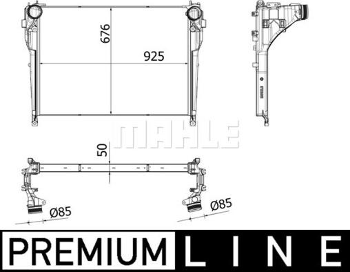 MAHLE CI 537 000P - Välijäähdytin inparts.fi