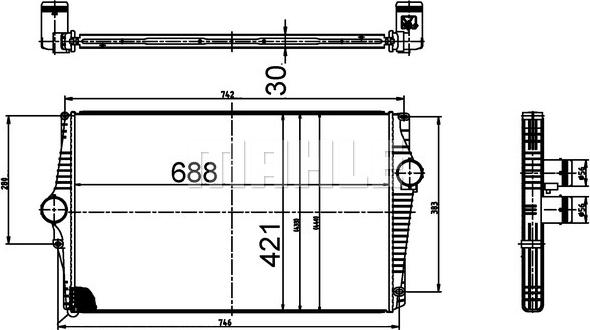 MAHLE CI 520 000S - Välijäähdytin inparts.fi