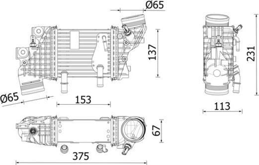 MAHLE CI663000P - Välijäähdytin inparts.fi