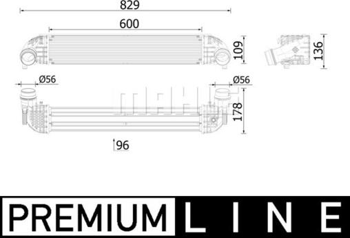 MAHLE CI 615 000P - Välijäähdytin inparts.fi