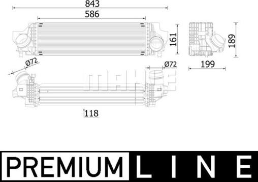 MAHLE CI 610 000P - Välijäähdytin inparts.fi