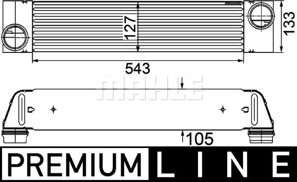 MAHLE CI 193 000P - Välijäähdytin inparts.fi