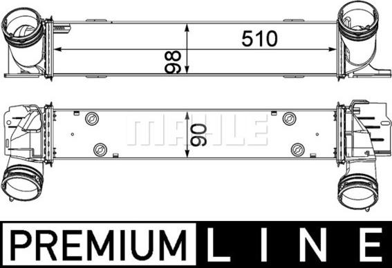 MAHLE CI 146 000P - Välijäähdytin inparts.fi