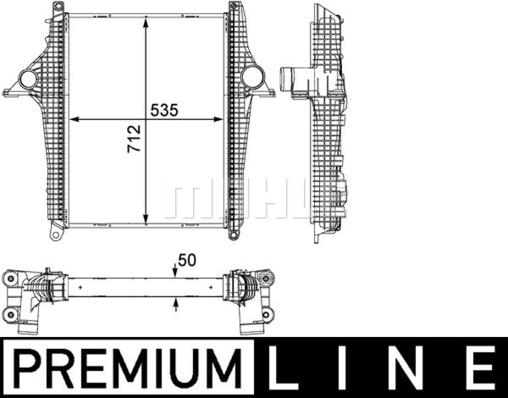 MAHLE CI 147 000P - Välijäähdytin inparts.fi