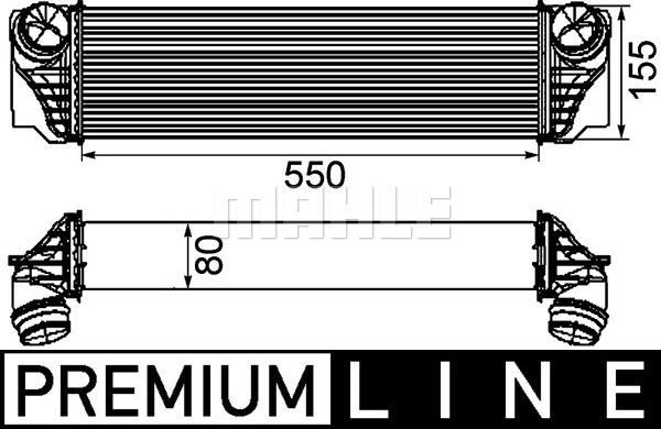 MAHLE CI 184 000P - Välijäähdytin inparts.fi