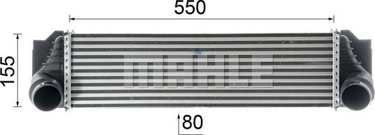 MAHLE CI 184 000P - Välijäähdytin inparts.fi