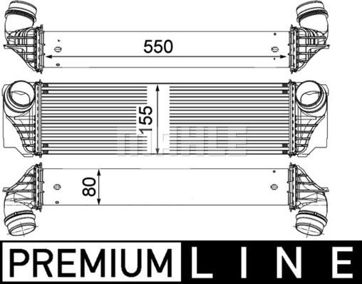 MAHLE CI 183 000P - Välijäähdytin inparts.fi