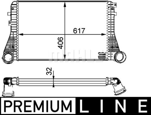 MAHLE CI 83 000P - Välijäähdytin inparts.fi