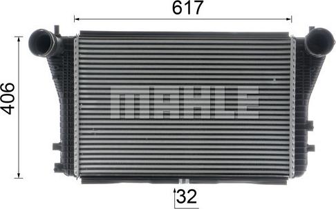 MAHLE CI 83 000P - Välijäähdytin inparts.fi