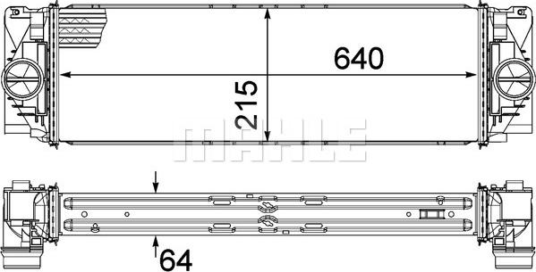 MAHLE CI 368 000P - Välijäähdytin inparts.fi