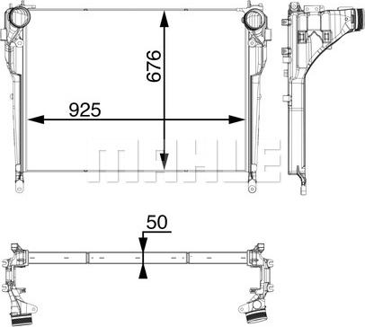 MAHLE CI 33 000P - Välijäähdytin inparts.fi