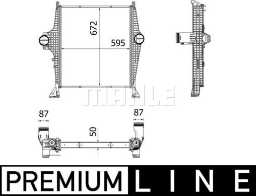 MAHLE CI 32 000P - Välijäähdytin inparts.fi